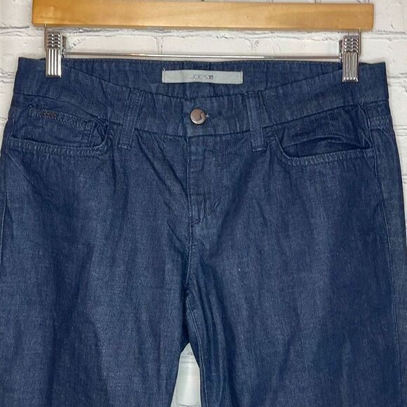 Joe’s Jeans Women’s Black Socialite Kicker Cropped Jeans size 28 New - Picture 2 of 6